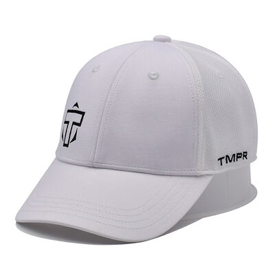 Casquette de baseball six panneaux de haute qualité, avec bandeau anti-transpiration en coton, taille ajustable, adaptée aux équipes sportives et aux événements marketing