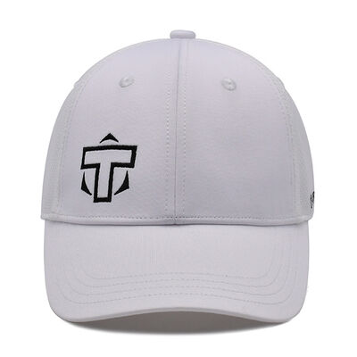 Casquette de baseball six panneaux de haute qualité, avec bandeau anti-transpiration en coton, taille ajustable, adaptée aux équipes sportives et aux événements marketing