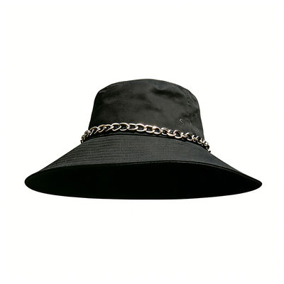 Chapeau bob de pêcheur à large bord 100% coton avec logo personnalisé pour la protection solaire en extérieur