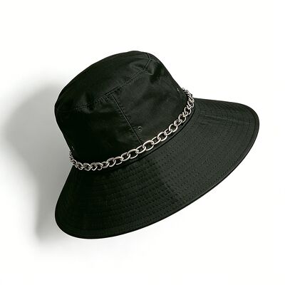 Chapeau bob de pêcheur à large bord 100% coton avec logo personnalisé pour la protection solaire en extérieur