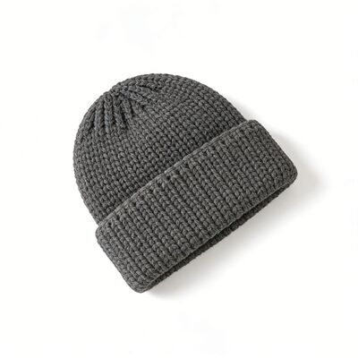 Logo personnalisé Unisexe bonnet tricoté avec acrylique de haute qualité pour la chaleur et le style hivernal