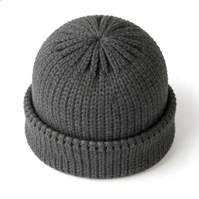 Logo personnalisé Unisexe bonnet tricoté avec acrylique de haute qualité pour la chaleur et le style hivernal