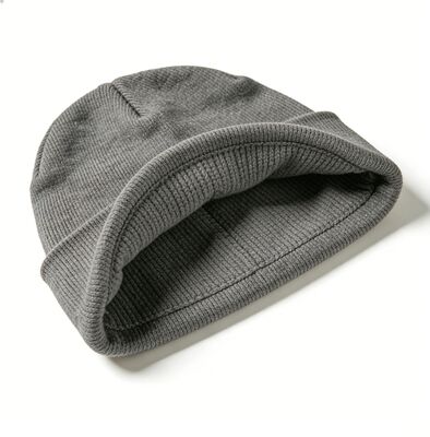 Options de conception personnalisées Chapeau à bonnet mérino léger et respirant pour l'hiver et la marque d'entreprise