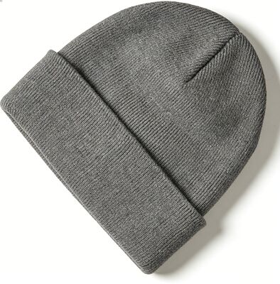 Options de conception personnalisées Chapeau à bonnet mérino léger et respirant pour l'hiver et la marque d'entreprise