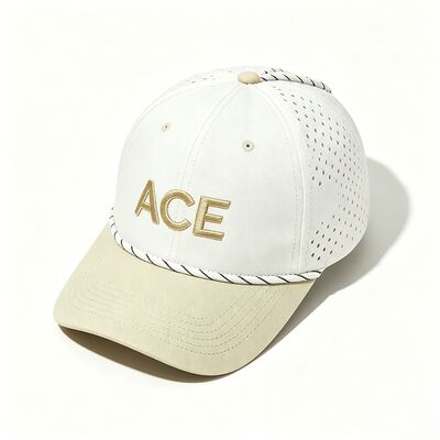 Chapeau de golf réglable de conception personnalisée avec tissu respirant et sangle réglable pour un confort personnalisé