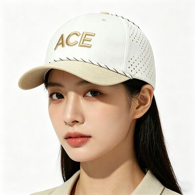 Chapeau de golf réglable de conception personnalisée avec tissu respirant et sangle réglable pour un confort personnalisé