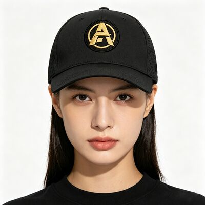 Chapeau de golf réglable léger et respirant avec broderie plate personnalisable pour le golf d'été