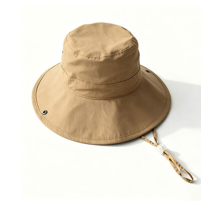 Chapeau à seau de pêche recyclé en tissu polyester 100% léger, respirant, confortable, protection solaire extérieure