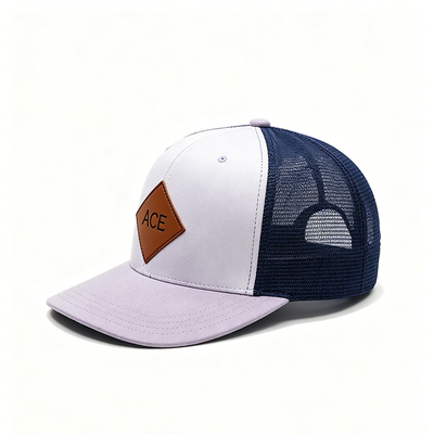 6 Panneau Cap de camionneur avec bande de sueur en coton Fermeture en plastique et forme conçue pour le confort et la durabilité