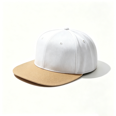 Chapeaux en coton à bord plat avec un logo personnalisé avec un tissu durable Idéal pour la mode urbaine Événements sportifs et occasionnels