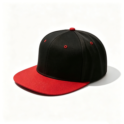 Chapeaux en coton à bord plat avec un logo personnalisé avec un tissu durable Idéal pour la mode urbaine Événements sportifs et occasionnels