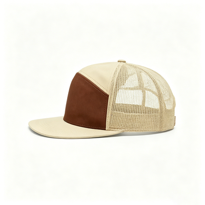 Chapeau à rayures plates, couronne non structurée, poids léger, tissu confortable, conception respirante pour une vie active