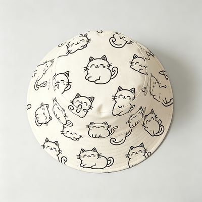 Chapeau de pêche en coton Groupe d'As Adulte Léger Durable Respirant Protection solaire Chapeau de plein air Idéal pour la pêche