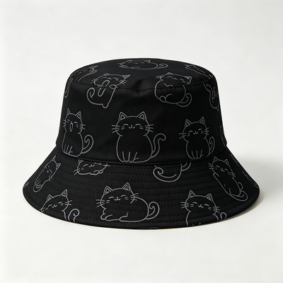 Chapeau de pêche en coton Groupe d'As Adulte Léger Durable Respirant Protection solaire Chapeau de plein air Idéal pour la pêche