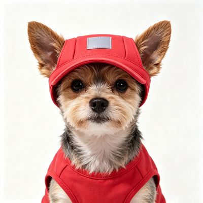 Chapeau à main lavable pour animaux de compagnie Recommandé 50 grammes Léger Confortable Durable élégant T-shirt de protection Idéal pour les animaux de compagnie