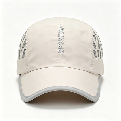 Chapeau de course de Sport taille unique, léger, respirant, confortable, réglable, pour l'entraînement de course en plein air