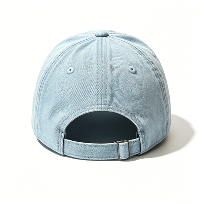 Chapeau de papa de sport avec 100% de tissu de coton à fermeture réglable à fermeture métallique à boucle et conception légère respirante