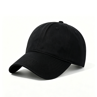 Chapeau de père sportif léger et respirant avec boucle de fermeture métallique et broderie plate