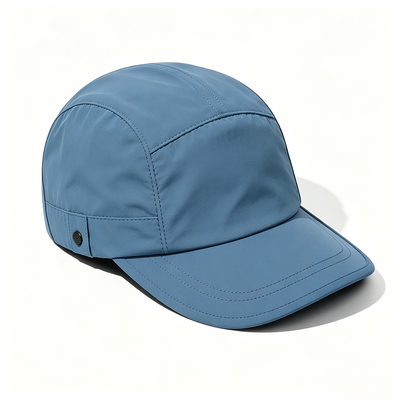 Chapeau de camping-car à 5 panneaux avec œillets personnalisés, bandeau anti-transpiration en maille de sport et maille respirante pour les activités de plein air