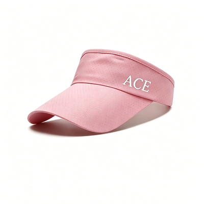 Capuchon de protection solaire réglable en polyester à 100% idéal pour courir le golf, le tennis et d'autres sports de plein air