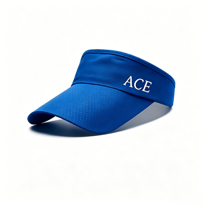 Capuchon de protection solaire réglable en polyester à 100% idéal pour courir le golf, le tennis et d'autres sports de plein air