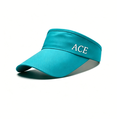 Capuchon de protection solaire réglable en polyester à 100% idéal pour courir le golf, le tennis et d'autres sports de plein air