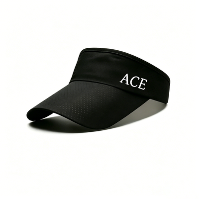 Capuchon de protection solaire réglable en polyester à 100% idéal pour courir le golf, le tennis et d'autres sports de plein air