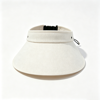 Coupe de visière solaire réglable offrant une largeur et une longueur de visière de 7,5 pouces Idéal pour la protection solaire pendant les séances d'entraînement en plein air