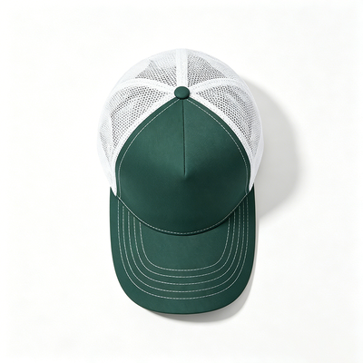 Offert par OEM 5 panneaux Trucker Cap Durable 5 panneaux Design Mesh Back Trucker Cap Idéal pour les occasions occasionnelles et les événements d'entreprise