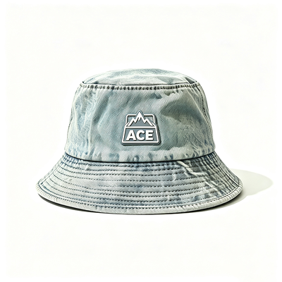 100 pour cent de coton de tissu de pêche chapeau de seau une taille durable léger confortable casque extérieur pour la protection solaire