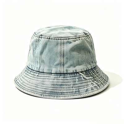 100 pour cent de coton de tissu de pêche chapeau de seau une taille durable léger confortable casque extérieur pour la protection solaire