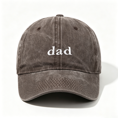 Fermeture en métal, boucle arrière, chapeau de père, sangle réglable, bonnet de baseball en coton léger, adapté aux activités de plein air