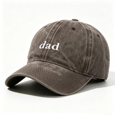 Fermeture en métal, boucle arrière, chapeau de père, sangle réglable, bonnet de baseball en coton léger, adapté aux activités de plein air