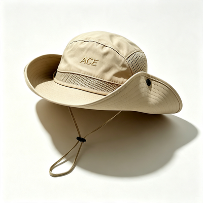 Chapeau Bob Léger et Respirant pour l'Extérieur avec Large Bord pour la Protection Solaire, Idéal pour la Randonnée, le Camping et la Pêche