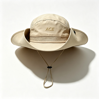 Chapeau Bob Léger et Respirant pour l'Extérieur avec Large Bord pour la Protection Solaire, Idéal pour la Randonnée, le Camping et la Pêche
