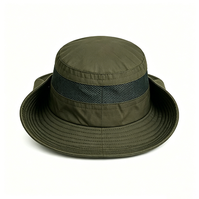 UPF 50 Chapeau tactique militaire à 3 " large bord et mélange coton/polyester pour les aventures en plein air