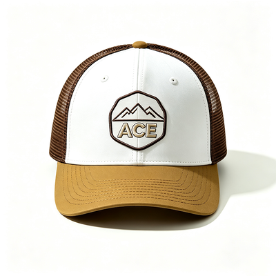 6 Panneau Trucker Mesh Cap Respirable Léger Ajustable Snapback Bon choix pour le travail en plein air et les sorties occasionnelles