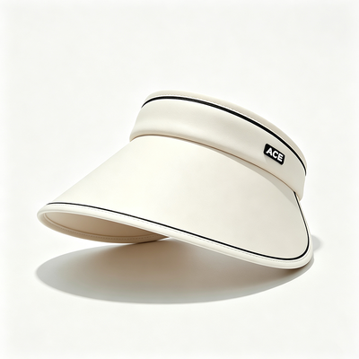 Protection UV Visor solaire Bonnet large bord Léger et réglable parfait pour les sports de plein air