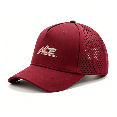 Casquette de baseball unisexe à 6 panneaux avec 6 œillets, design léger et respirant, idéale pour le sport, le style décontracté et le quotidien