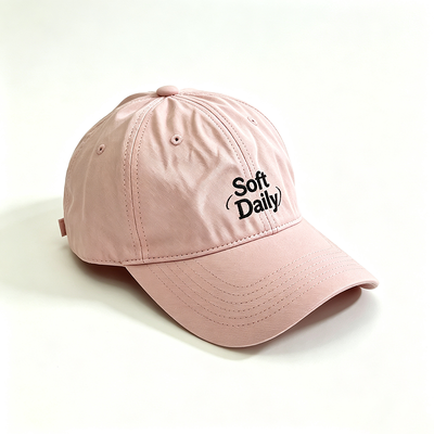 6 Panel Sports Dad Hat with 100% Cotton Twill and Adjustable Strap for Comfortable Fit