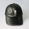 Chapeau de base-ball en cuir des femmes de conception de crâne en métal avec le trou imperméable