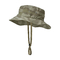 Chapeau extérieur de Boonie de pliage réglable, chapeau de seau de Camo de parasol de plage d'hommes avec de la ficelle