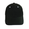 Chapeaux acryliques noirs élégants de papa de Snapback, style de peluche de casquette de baseball de papa