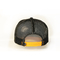 5 unisexes faits sur commande lambrissent le chapeau de chapeau de camionneur, chapeau noir adapté aux besoins du client de maille de la broderie 3D