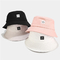 Sombrero extérieur de protection solaire de Casquette de chapeau de seau de pêcheur de Muts d'impression de sourire de femmes