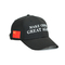 Couleur noire ISO9001 de broderie de panneau plat promotionnel des casquettes de baseball 6