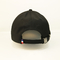 Plaine réglable incurvée de casquette de baseball de polyester de bord avec l'insigne en métal