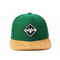 Les chapeaux plats de Snapback de bord de logo fait sur commande ont personnalisé le chapeau plat de hip-hop de Bill