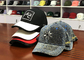 Les chapeaux de papa de sports de loisirs/le panneau couleur 6 de mélange ont structuré des casquettes de baseball