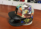 Correction en cuir imprimée par sublimation colorée plate en plastique de Digital de chapeaux de Snapback de bord de boucle